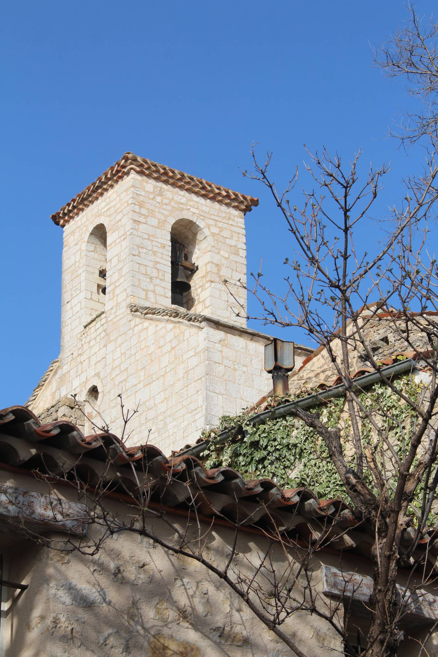 Barg&egrave;me, &eacute;glise Saint-Nicolas, clocher