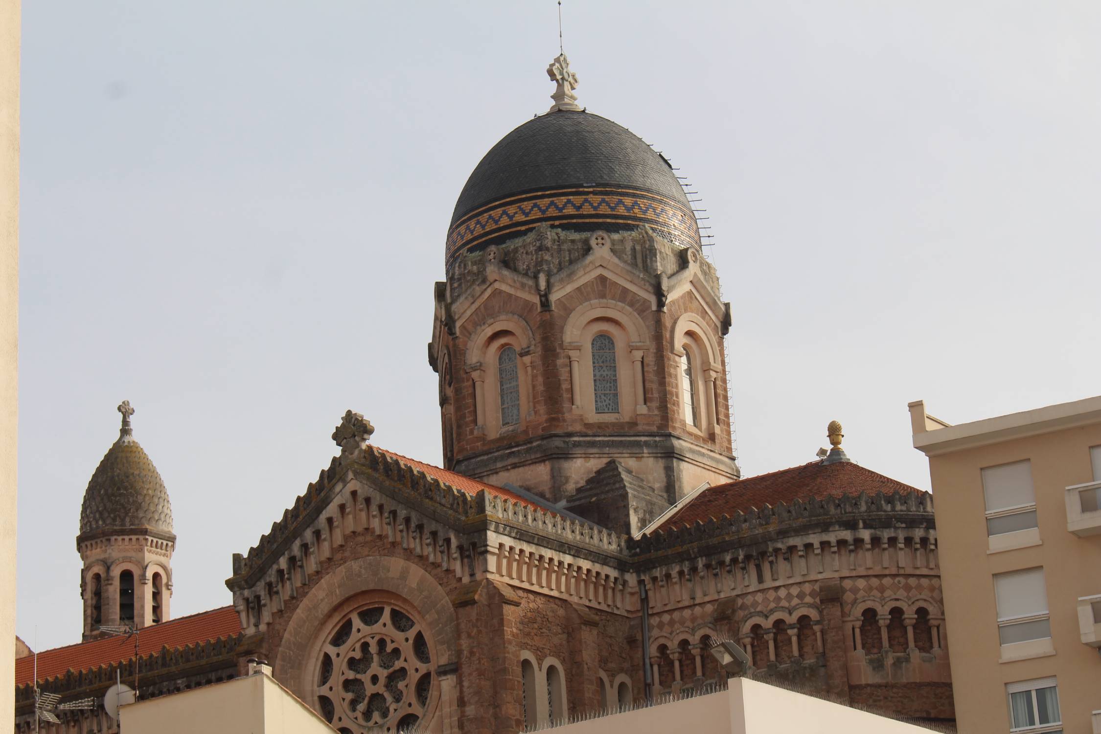 Saint-Rapha&euml;l, basilique Notre-Dame de la Victoire, d&ocirc;me