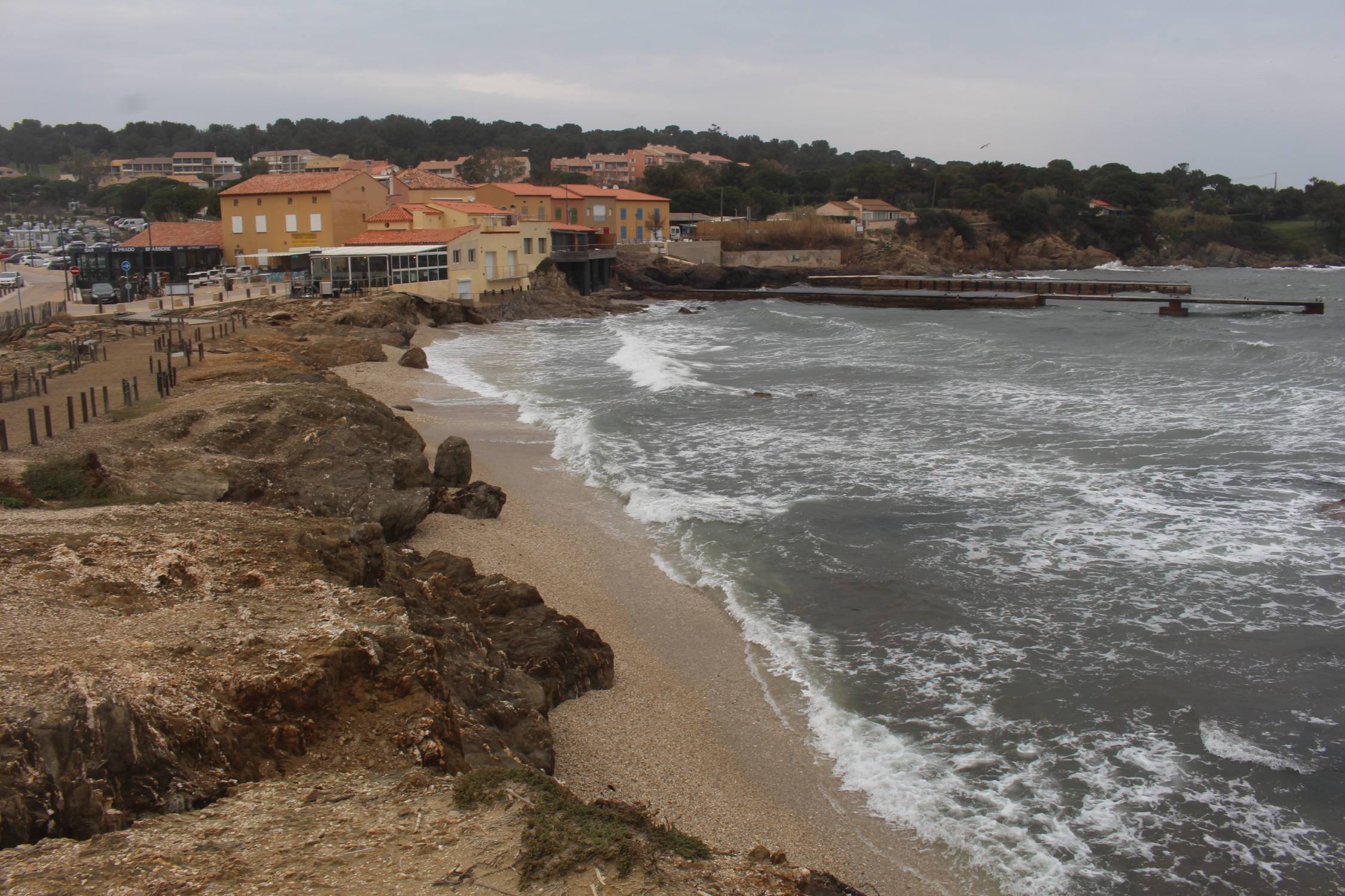 Presqu'&icirc;le de Giens, plage de la Tour Fondue
