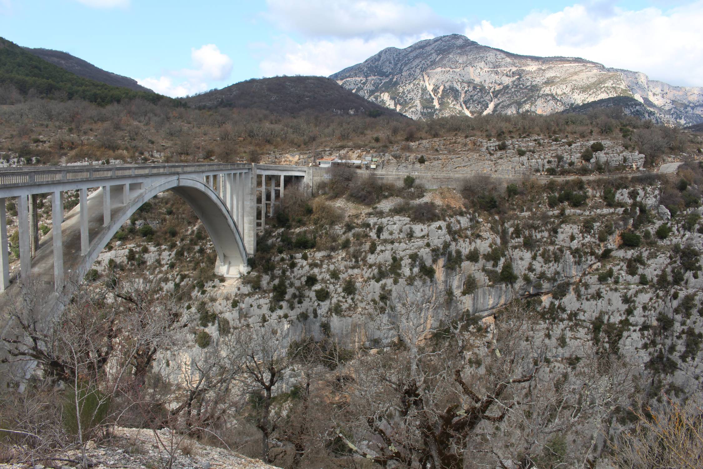 Gorges du Verdon, pont sur l'Artuby