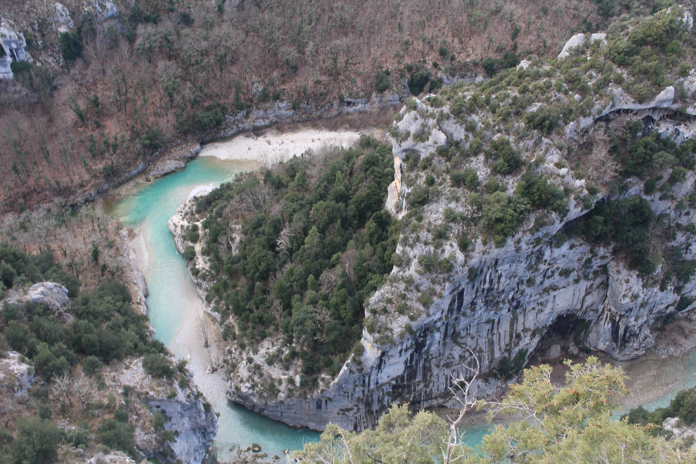 Gorges du Verdon, la Mescla