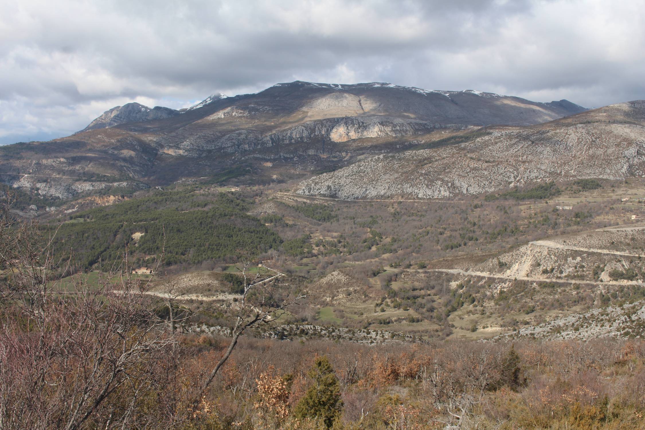 Gorges du Verdon, belv&eacute;d&egrave;re de Trescaire, panorama