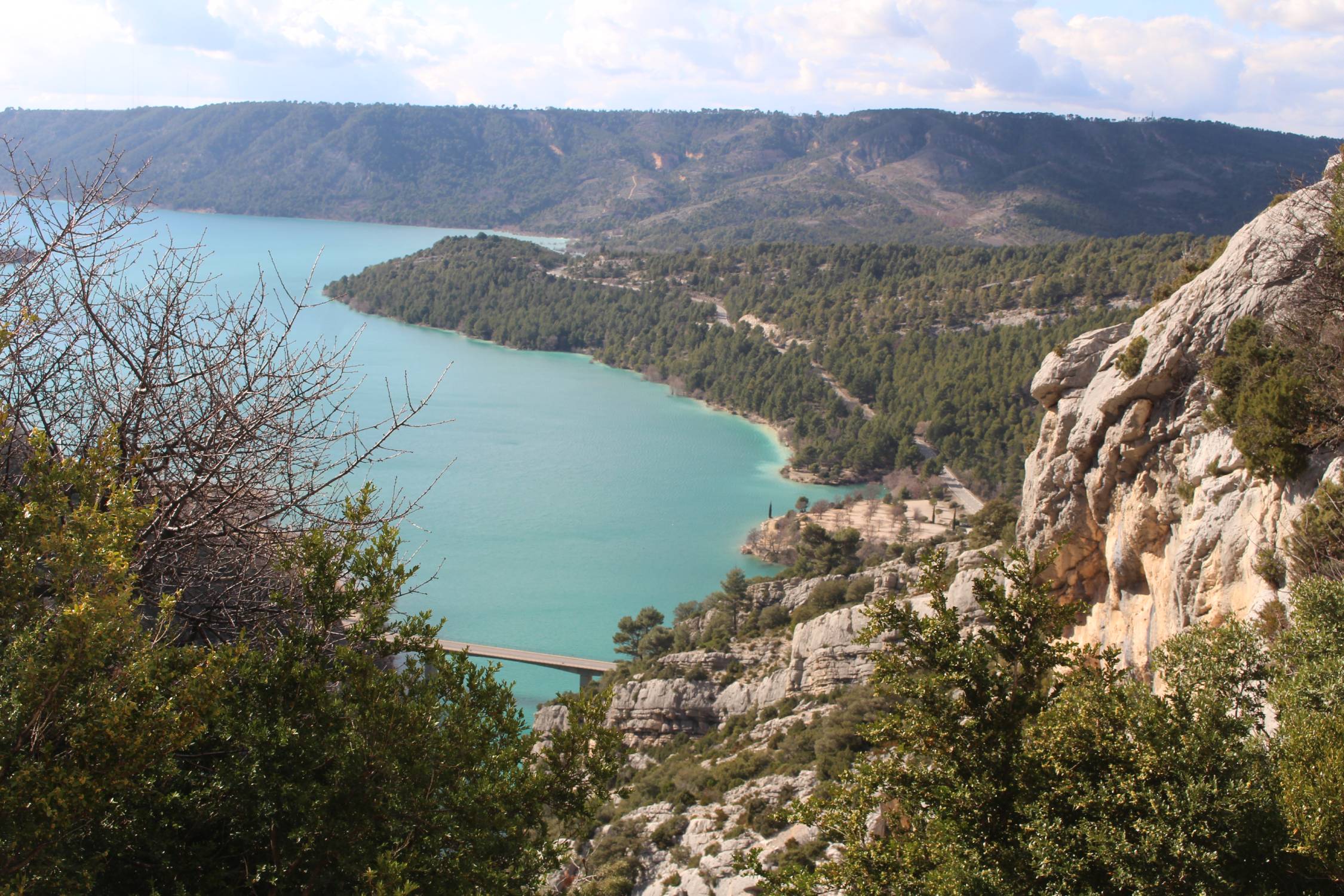 Gorges du Verdon, lac de Sainte-Croix
