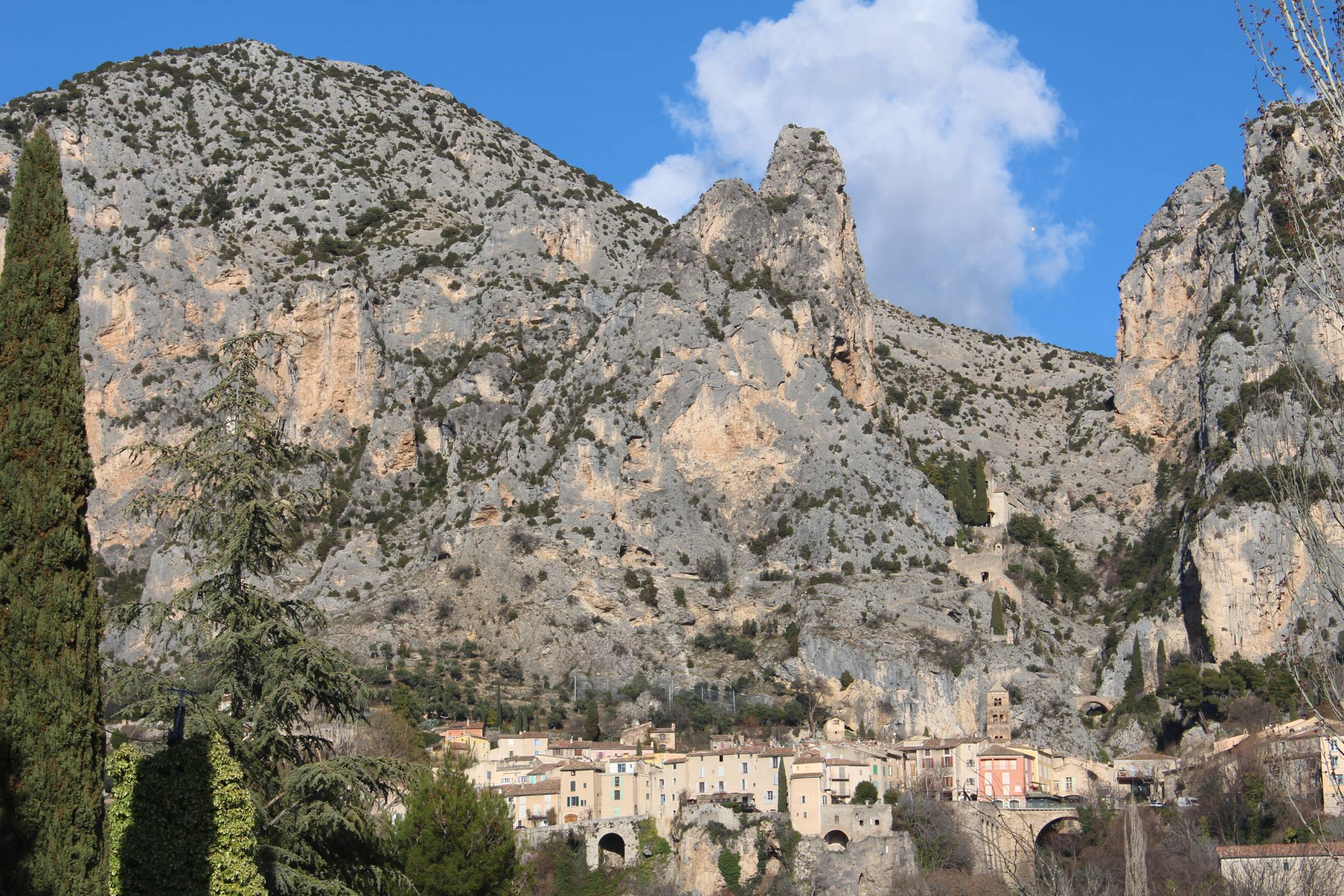 Moustiers-Sainte-Marie, paysage