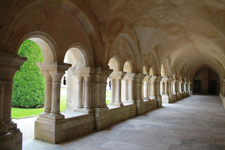 Abbaye de Fontenay, clo&icirc;tre