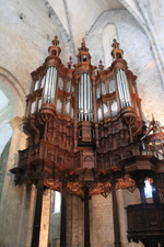 Saint-Bertrand-de-Comminges, cath&eacute;drale Sainte-Marie, orgue