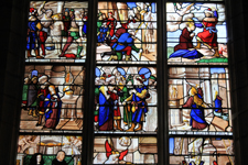 Semur-en-Auxois, coll&eacute;giale Notre-Dame, vitraux