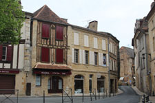 Bergerac, maison &agrave; colombages