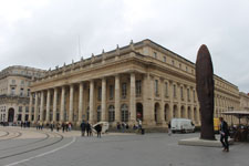 Bordeaux, place de la Com&eacute;die, th&eacute;&acirc;tre