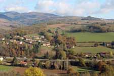Paysage, vall&eacute;e d'Azergues
