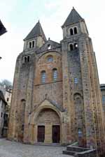 Abbatiale de Conques, fa&ccedil;ade