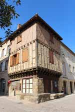 Saint-C&eacute;r&eacute;, maison, pans de bois