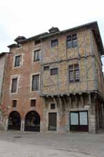 Cahors, maison &agrave; colombage