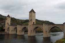 Cahors, pont Valentr&eacute;