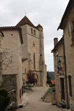 St-Cirq-Lapopie, &eacute;glise