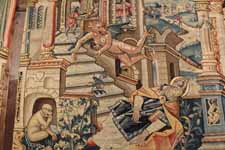 Coll&eacute;giale Saint-Martin de Montpezat-de-Quercy, tapisserie