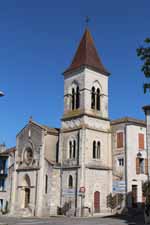 Montcuq, &eacute;glise Saint-Privat