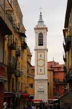Nice, cath&eacute;drale Saint-R&eacute;parate, campanile
