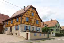 Bouxwiller, maison alsacienne
