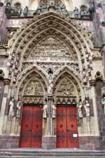 Thann, coll&eacute;giale Saint-Thi&eacute;baut, portail