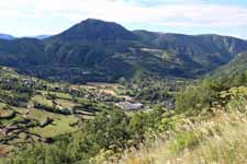 Gorges du Tarn, Qu&eacute;zac, paysage