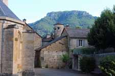 Gorges du Tarn, Qu&eacute;zac, village
