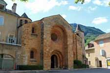 Gorges du Tarn, Ispagnac, &eacute;glise Saint-Pierre-et-Saint-Paul