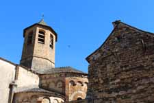 Gorges du Tarn, Ispagnac, &eacute;glise Saint-Pierre-et-Saint-Paul, clocher