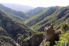 La Garde-Gu&eacute;rin, gorges du Chassezac