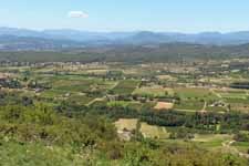Aubenas, Ard&egrave;che, paysage