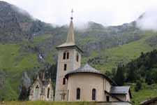 Champagny-en-Vanoise, &eacute;glise St-Clair-au-Bois