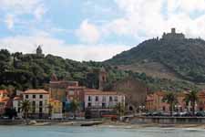 Collioure, paysage, fort Lib&eacute;ria