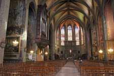 Perpignan, cath&eacute;drale Saint-Jean, int&eacute;rieur