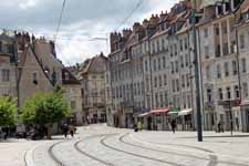 Besan&ccedil;on, centre historique, rue des Boucheries