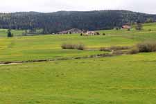 Jura, Val de Mouthe, paysage