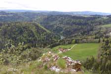 Doubs, la Cendr&eacute;e, paysage