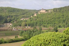 Rivi&egrave;re la Dordogne, paysage