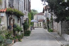 Pujols, rue principale