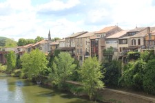 Villeneuve-sur-Lot, maisons typiques