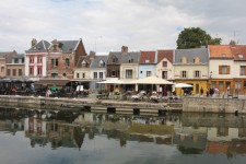 Amiens, quai Belu, maisons