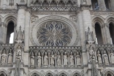 Amiens, cath&eacute;drale Notre-Dame, details