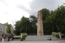 Amiens, statue du G&eacute;n&eacute;ral Leclerc