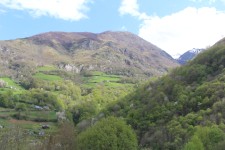 Vall&eacute;e d'Aspe, Borce, paysage