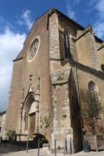 Eauze, cath&eacute;drale Saint-Luperc, fa&ccedil;ade