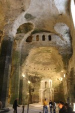 Aubeterre-sur-Dronne, &eacute;glise monolithique, vue