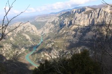 Gorges du Verdon, col d'Illoire, paysage