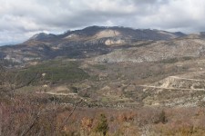 Gorges du Verdon, belv&eacute;d&egrave;re de Trescaire, panorama