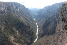 Gorges du Verdon, belv&eacute;d&egrave;re de Trescaire
