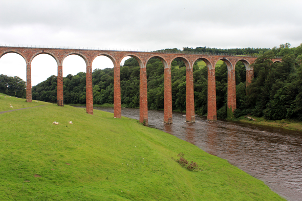 Leaderfoot bridge, écosse