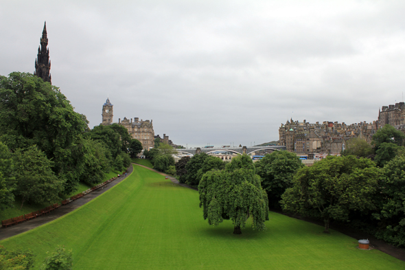 Edimbourg, Princes Street Gardens